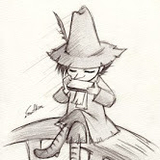 ムーミン谷のsnufkin
